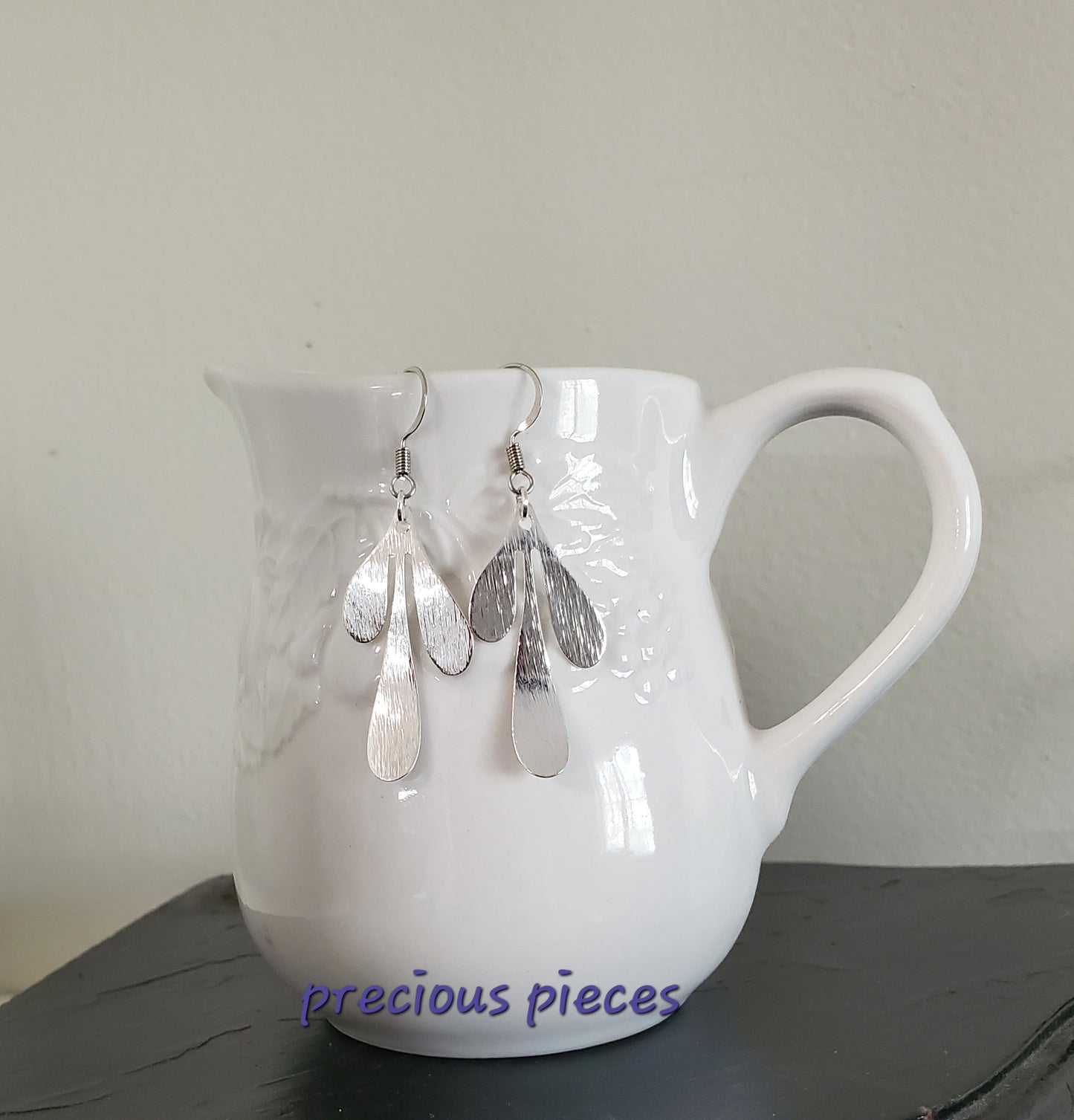 Silver Leaf Earrings