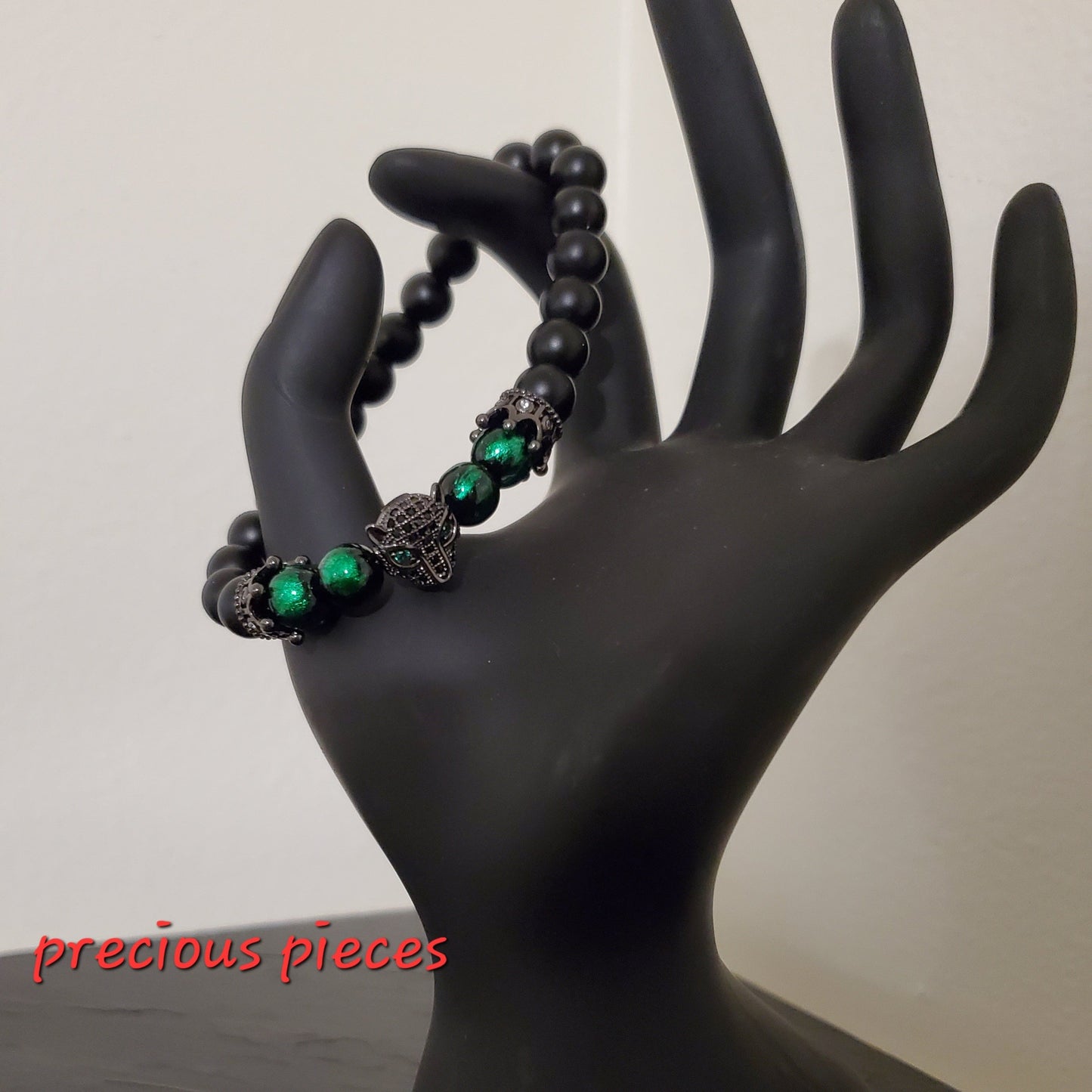 Men's Black Panther Bracelet