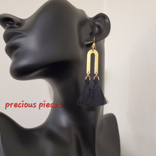 Tassel Arch Earrings (click for more colors)