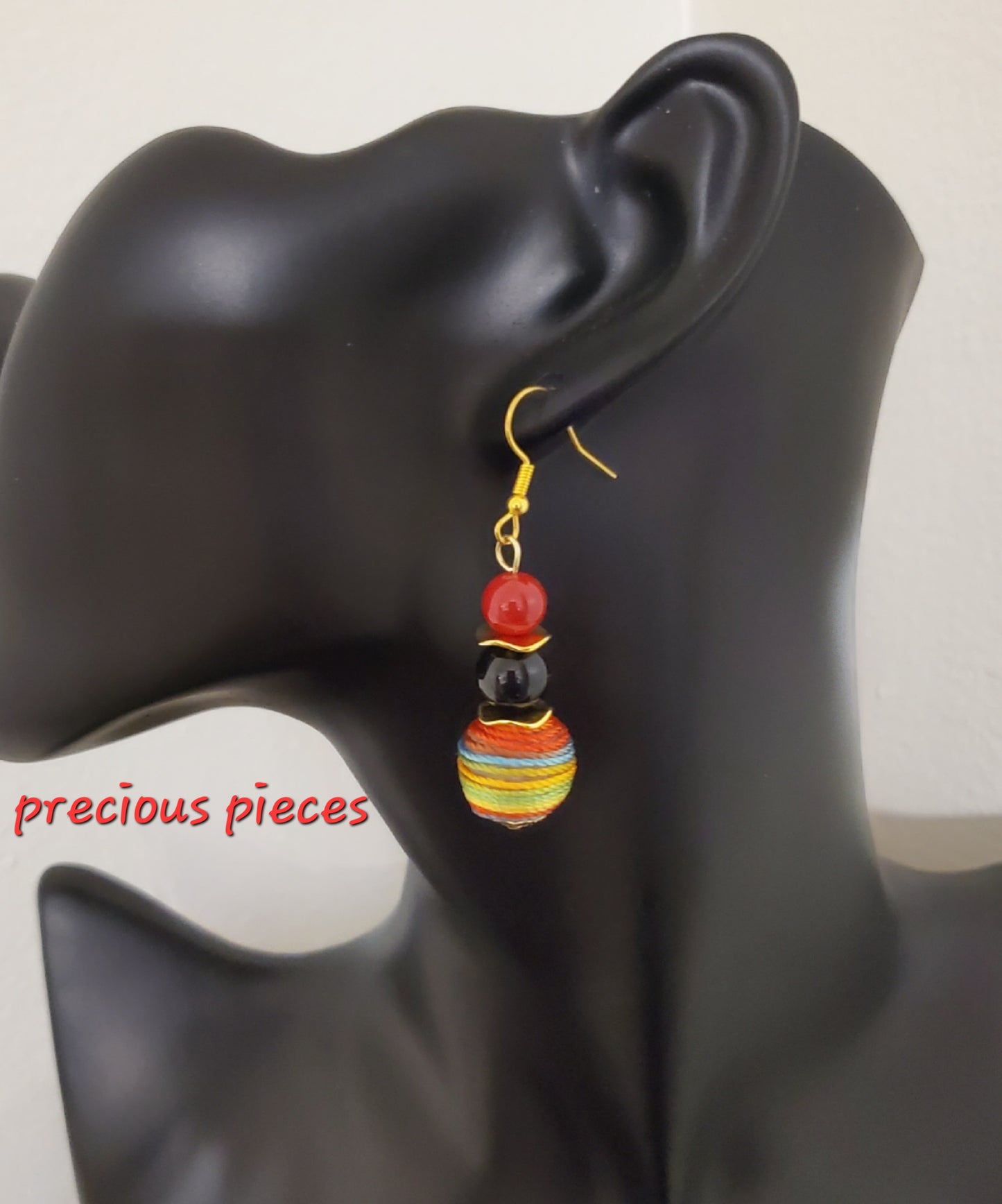 Multicolored Rope Earrings